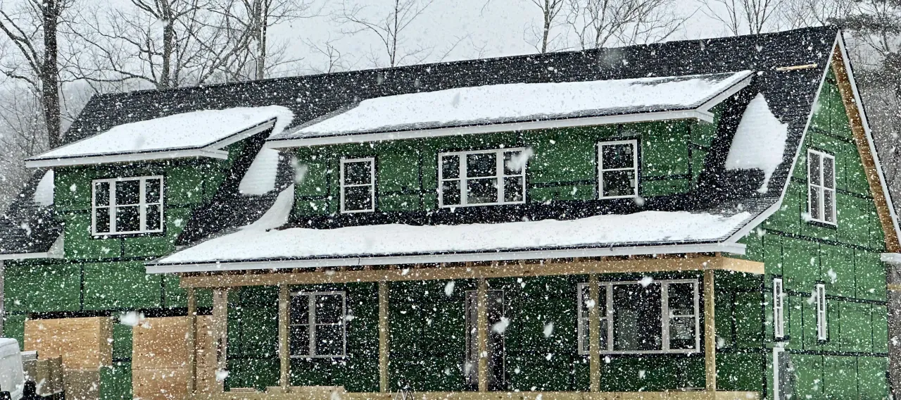 custom home exterior