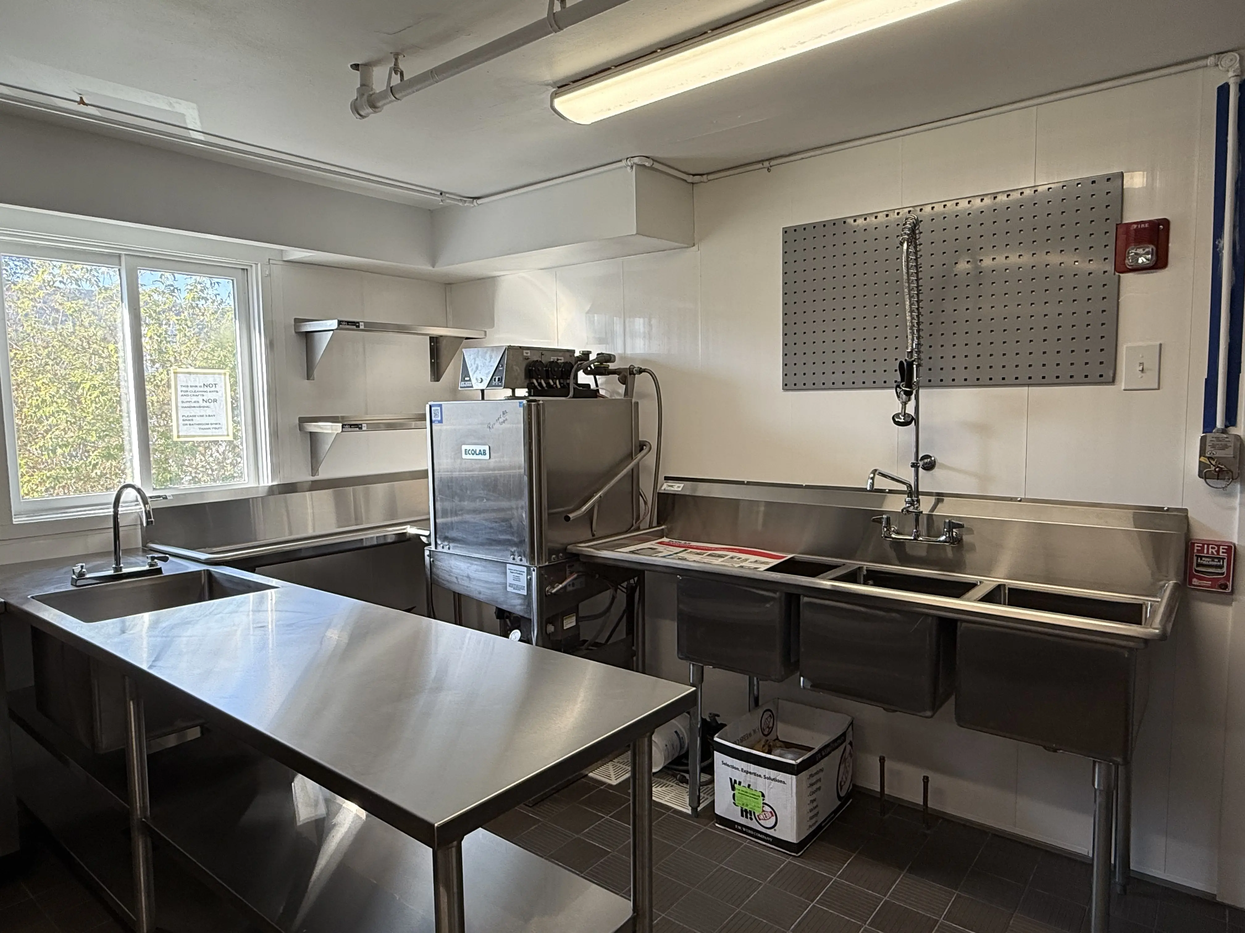 commercial kitchen