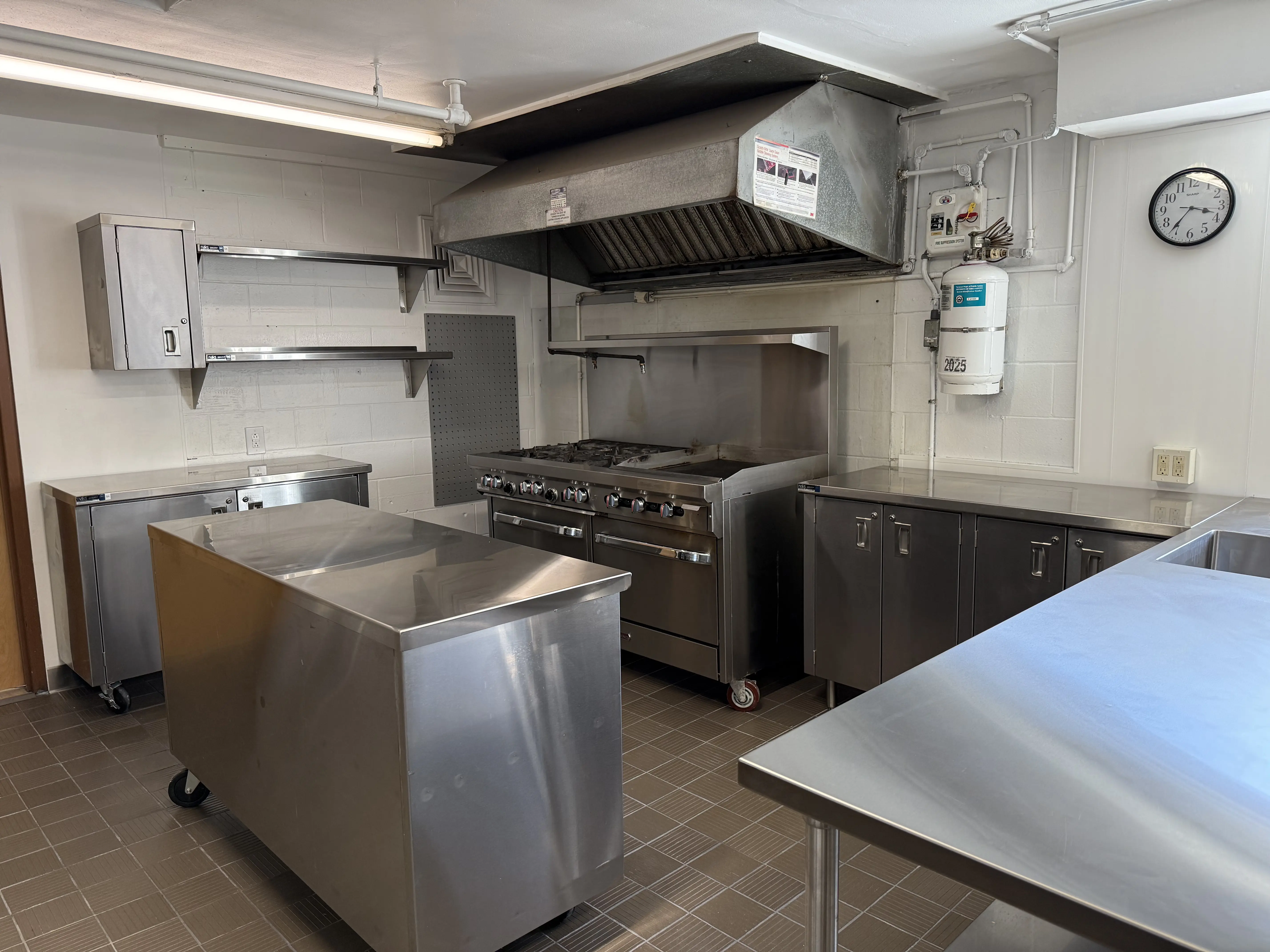 commercial kitchen