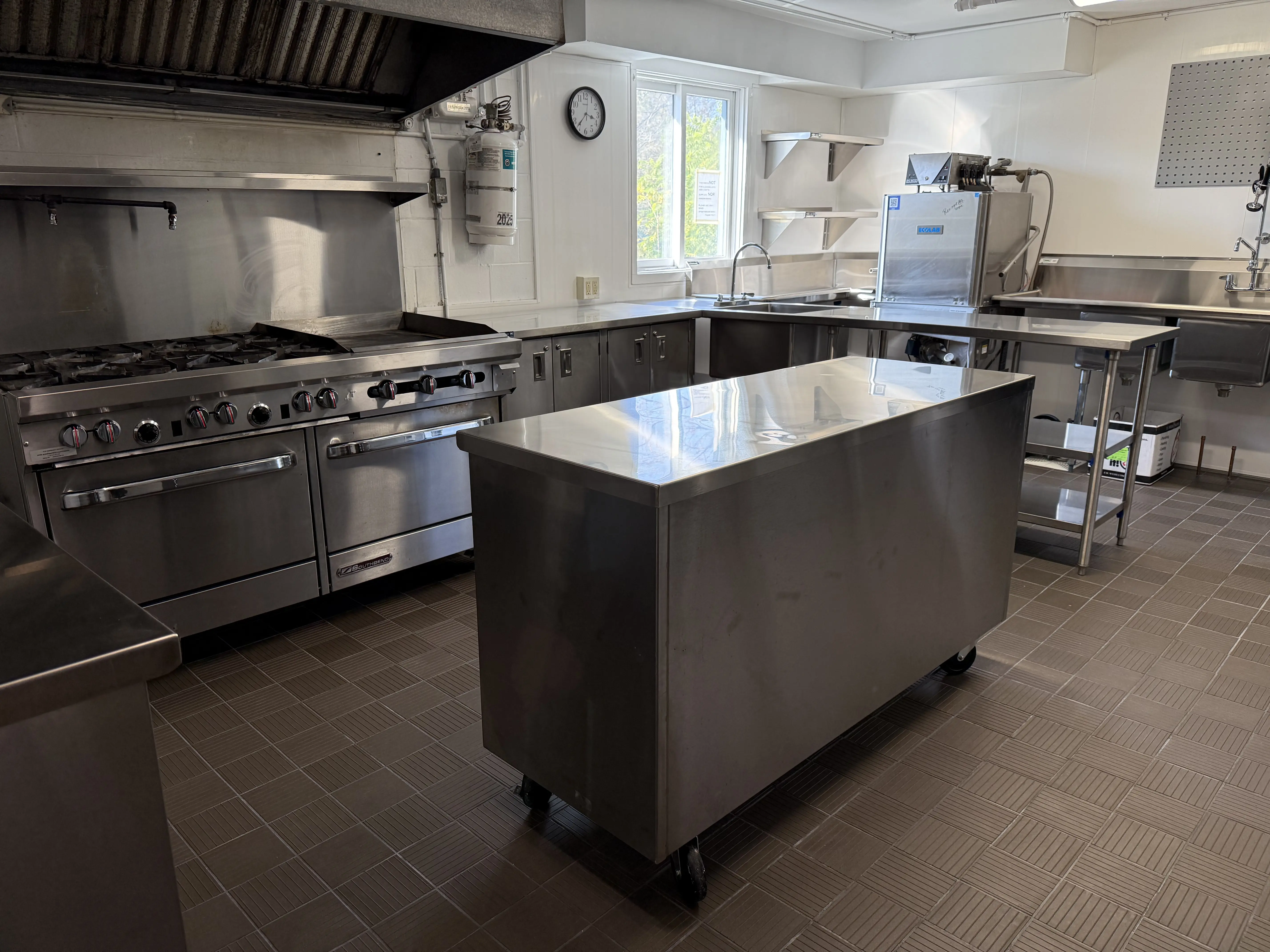 commercial kitchen